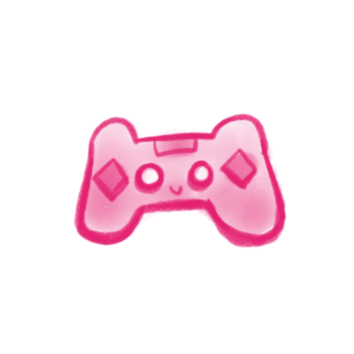 A little guy that links to the my Itch games page.